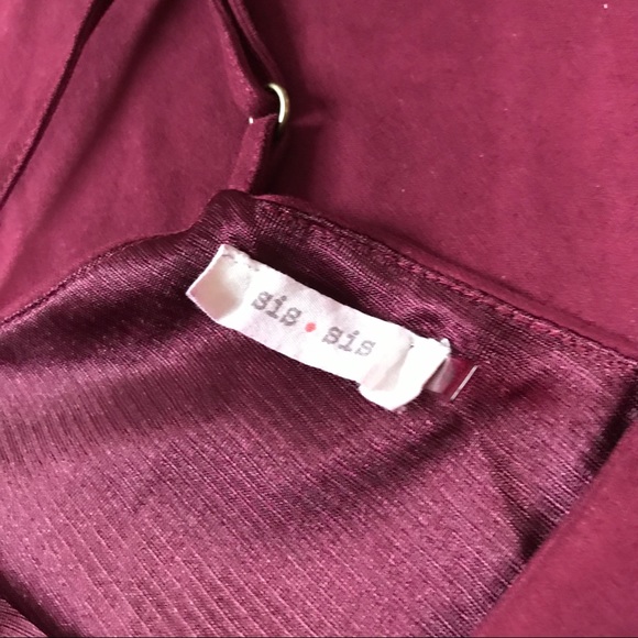 *Wine Slip Dress - Velvety Soft - Great for Anytime - Picture 6 of 6